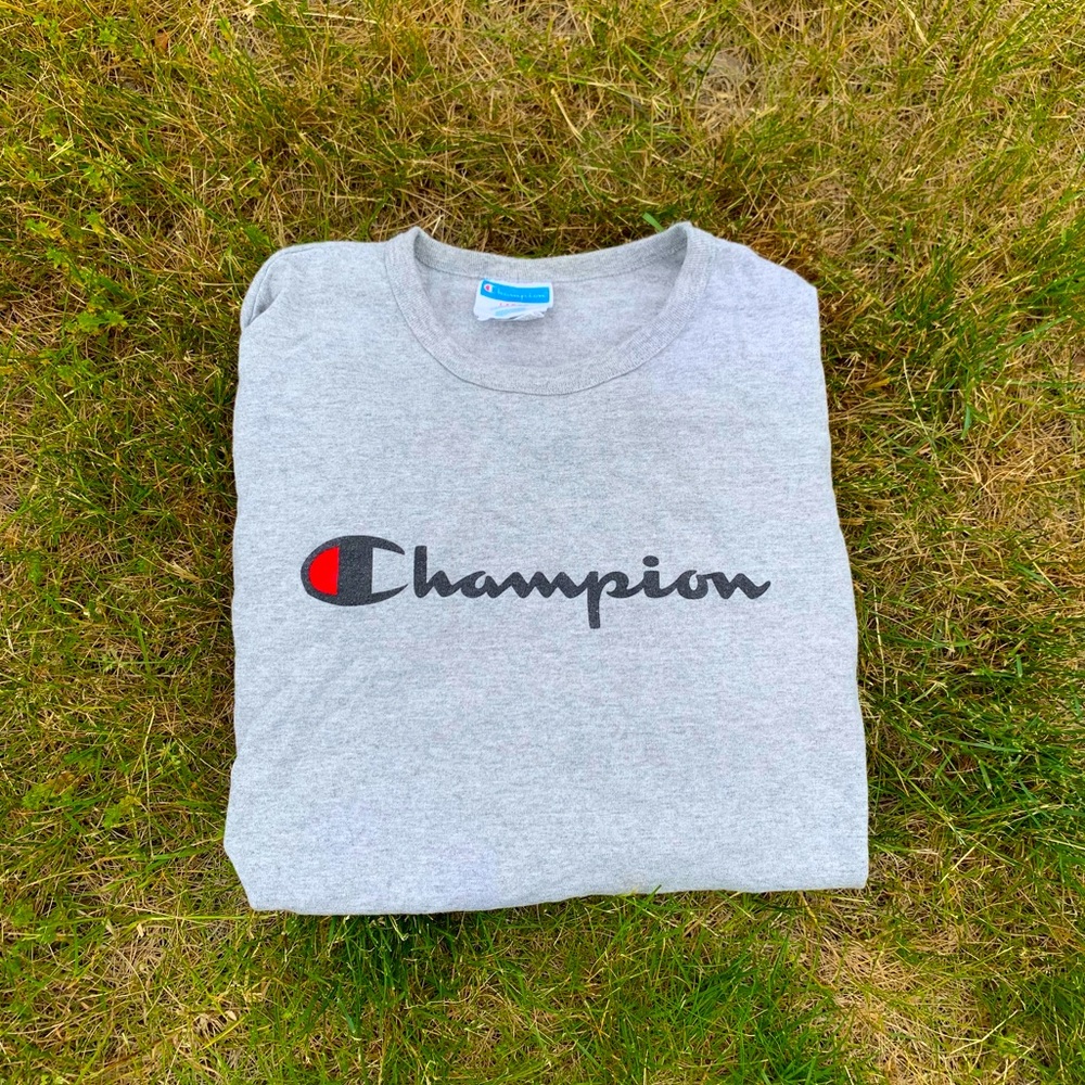 Champion Grey Long Sleeve Top